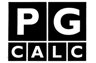PG CALC trademark