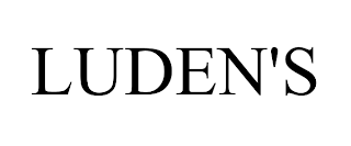 LUDEN'S trademark