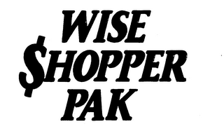 WISE SHOPPER PAK