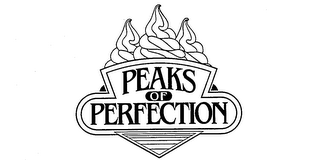 PEAKS OF PERFECTION trademark