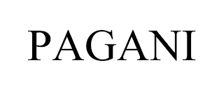 PAGANI trademark