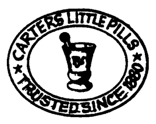 CARTERS LITTLE PILLS TRUSTED SINCE 1880