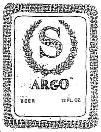 S ARGO BEER