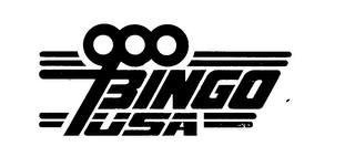 900 BINGO USA trademark