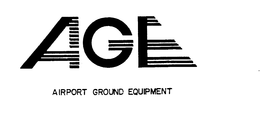 AGE AIRPORT GROUND EQUIPMENT trademark