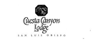 CUESTA CANYON LODGE SAN LUIS OBISPO