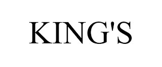 KING'S trademark
