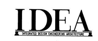 IDEA INTEGRATED DESIGN ENGINEERING ARCHITECTURE