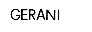 GERANI trademark