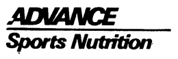 ADVANCE SPORTS NUTRITION
