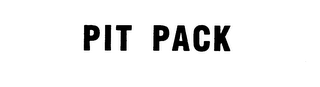 PIT PACK trademark
