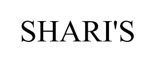 SHARI'S trademark