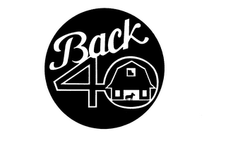 BACK 40 trademark