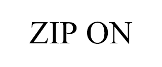 ZIP ON trademark