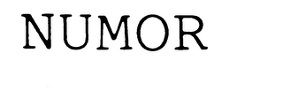 NUMOR trademark