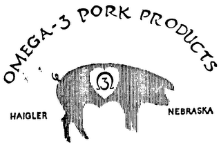 OMEGA-3 PORK PRODUCTS