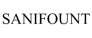 SANIFOUNT trademark