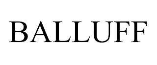 BALLUFF trademark