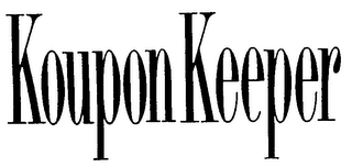 KOUPON KEEPER