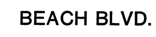 BEACH BLVD. trademark