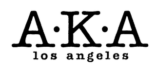 A-K-A LOS ANGELES