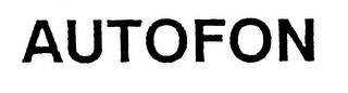 AUTOFON trademark