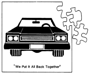 "WE PUT IT ALL BACK TOGETHER"