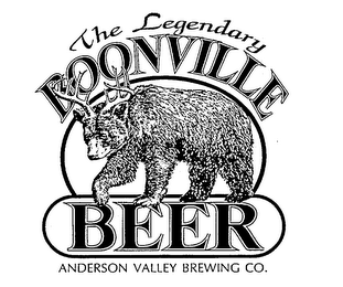 THE LEGENDARY BOONVILLE BEER ANDERSON VALLEY BREWING CO.