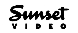 SUNSET VIDEO trademark