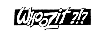 WHOOZIT ?!? trademark