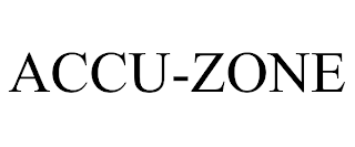 ACCU-ZONE trademark