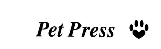 PET PRESS trademark
