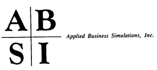 A B S I APPLIED BUSINESS SIMULATIONS, INC.