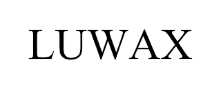 LUWAX trademark