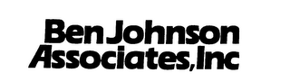 BEN JOHNSON ASSOCIATES, INC trademark