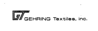 GT GEHRING TEXTILES, INC. trademark