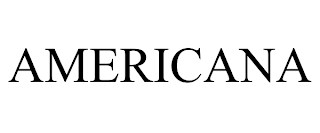 AMERICANA trademark
