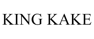 KING KAKE trademark