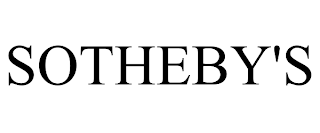 SOTHEBY'S trademark