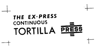 THE EX-PRESS CONTINUOUS TORTILLA PRESS