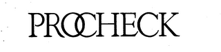 PROCHECK trademark