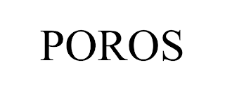 POROS trademark