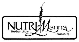 NUTRI-MANNA "THE GRAIN OF LIFE"