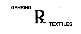 GEHRING RX TEXTILES