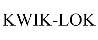 KWIK-LOK trademark