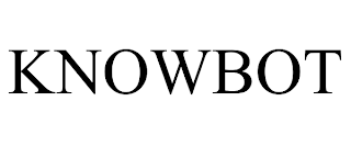 KNOWBOT trademark