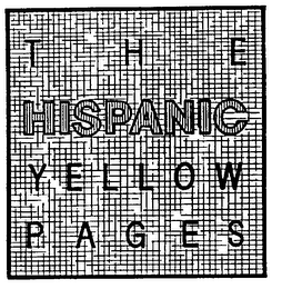THE HISPANIC YELLOW PAGES