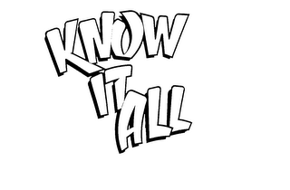 KNOW IT ALL trademark
