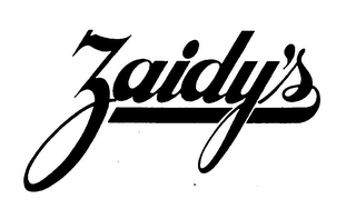 ZAIDY'S trademark