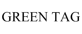 GREEN TAG trademark